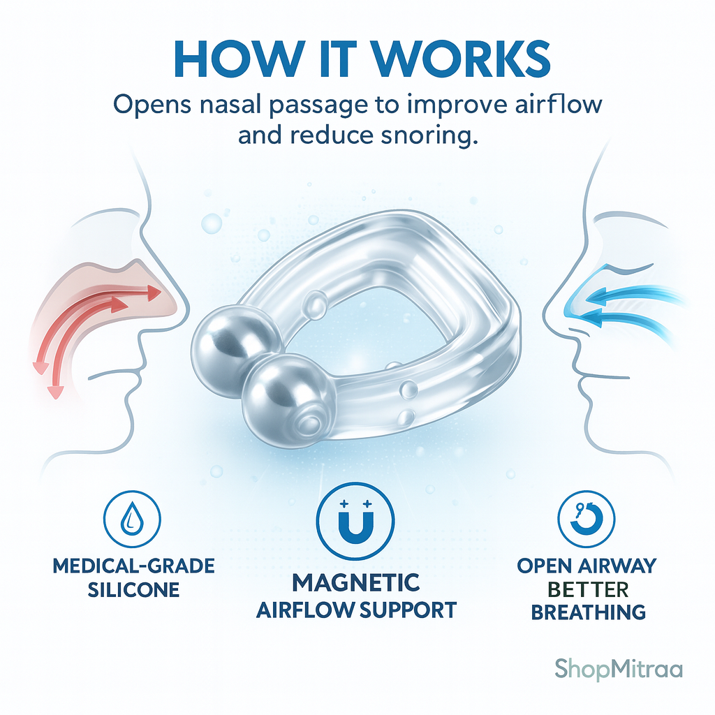 Anti Snoring Nose Device For Men & Women